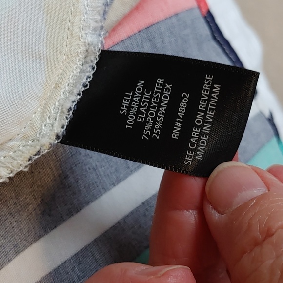 Torrid Size 1 Striped BabyDoll Top Plus size - Picture 6 of 7